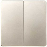 Лицевая панель Simon82 для 2-кл. выключателя шампань картинка